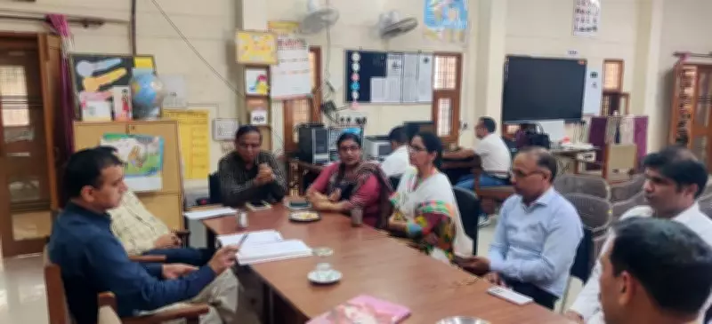 Yamunanagar DEO Conducts Surprise Inspections at Government Schools