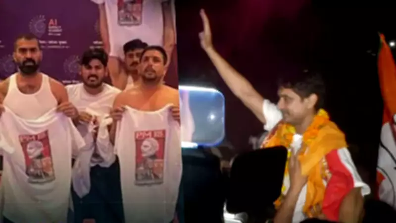 Youth Congress Chief Uday Bhanu Chib Freed After Shirtless AI Summit Protest