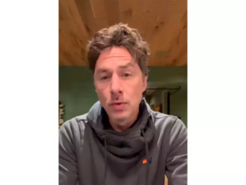 Zach Braff Denies AI Chatbot Dating Rumors, Blames Scrubs Plotline