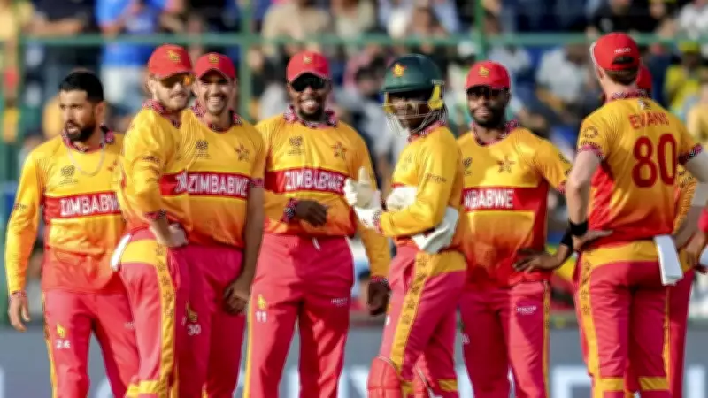 Zimbabwe Cricket Team Stranded in Delhi Amid Middle East Airspace Crisis
