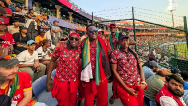 Zimbabwe's 'Castle Corner' Fans Bring African Spirit to T20 World Cup in Delhi