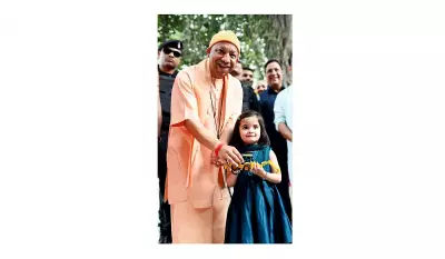 4-Year-Old Yashasvini's Bulldozer Gift to CM Yogi Adityanath Goes Viral