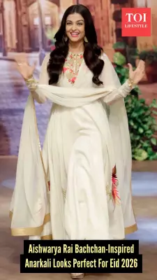 7 Stunning Anarkali Outfits Inspired by Aishwarya Rai Bachchan for Eid 2026