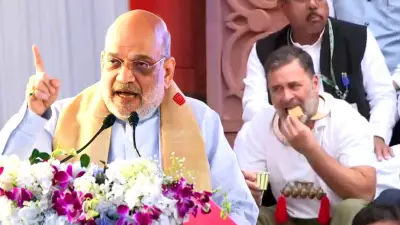 Amit Shah Slams Rahul Gandhi Over LPG Protest and AI Summit Row in Guwahati Rally