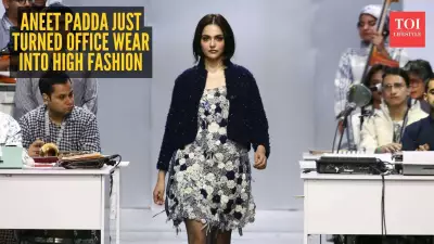 Aneet Padda's Runway Look Redefines Office Fashion at Lakmé Fashion Week