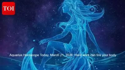 Aquarius Horoscope: Saturn Demands Hard Work, Moon Tests Courage on March 21, 2026