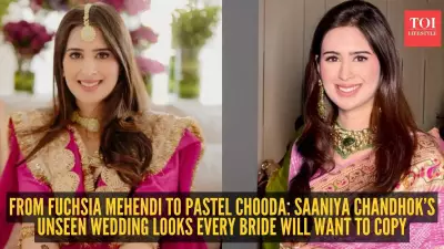 Beyond the Headlines: Saaniya Chandhok's Unseen Wedding Photos Reveal Relatable Bridal Style