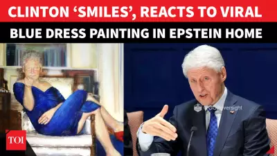 Bill Clinton's Epstein Deposition Erupts Over 'Blue Dress Painting' Reference