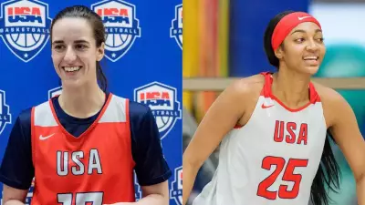 Caitlin Clark-Angel Reese Sideline Moment Sparks Debate After USA's Dominant World Cup Qualifier Win