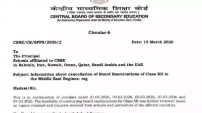 CBSE Cancels Class 12 Board Exams in Middle East Countries Amid Regional Tensions