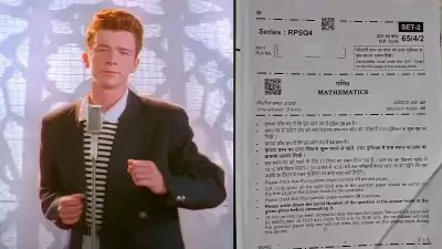 CBSE Class 12 Math Paper QR Code Sparks Viral 'Rickroll' Memes and Concerns