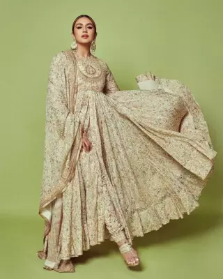 Celebrity Eid Fashion 2026: Anarkali to Pathani, Stars Set Festive Style Trends