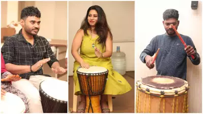 Chennai Residents Experience Healing Power of African Drumming at Community Workshop
