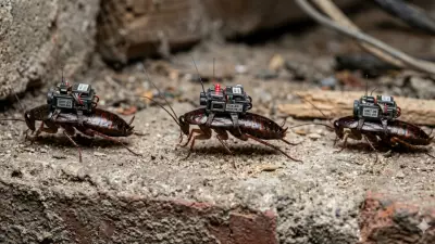 Cyborg Cockroaches: The Future of Pipeline Inspection and Industrial Safety
