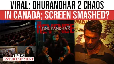 Dhurandhar 2 Screening Disrupted in Canada, Cinema Screen Damaged in Viral Video