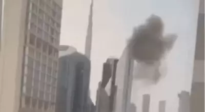 Dubai Building Struck by Missile Debris in Second Attack This Week