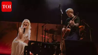Ed Sheeran's Surprise Stage Cameo with Maisie Peters Electrifies Melbourne Concert