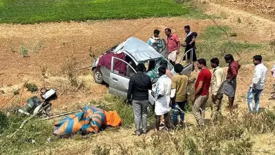 Elderly Couple Dies in Karnataka Car Crash on NH-50, Two Injured