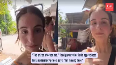 Foreign Tourist's Viral Praise for India's Affordable Healthcare and Medicine Prices