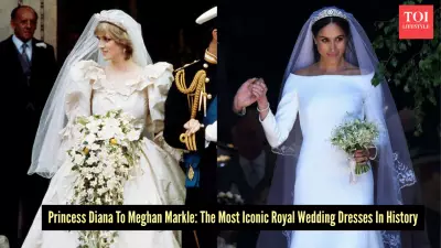 From Diana to Meghan: The Most Iconic Royal Wedding Dresses in History