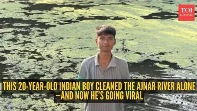 From Republic Day Pledge to Solo Mission: Bittu Tabahi's River Cleanup Wins Anand Mahindra's Praise