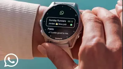 Garmin Smartwatches Now Feature Standalone WhatsApp Application