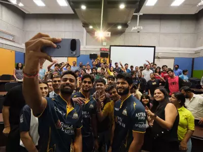 Gujarat Titans Stars Engage with IIM Ahmedabad Students Ahead of IPL 2026 Season