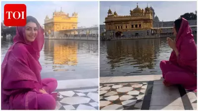 Hansika Motwani Visits Golden Temple After Separation, Shares Spiritual Journey