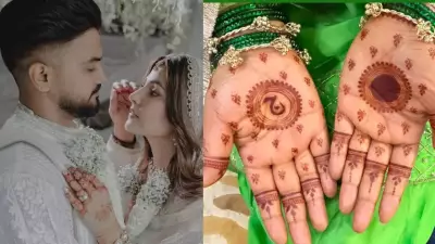 Hina Khan's Eid Preparations Feature Urdu Mehendi with Husband Rocky Jaiswal's Name