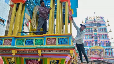Historic Bengaluru Karaga Utsav Begins with Flag Hoisting and Grand Procession