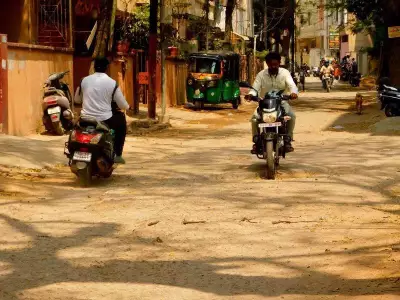 Hyderabad Residents Demand Road Repairs as 15-Year-Old Infrastructure Fails