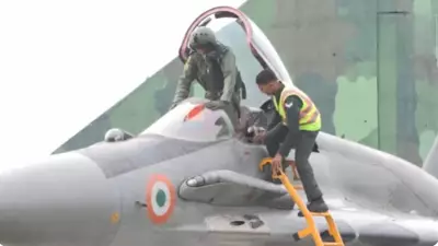 IAF Chief AP Singh Conducts Solo Mig-29 UPG Flight, Reviews Western Command