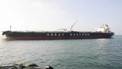 Indian Crude Oil Tanker Jag Laadki Docks at Gujarat's Mundra Port with 80,000 MT Cargo