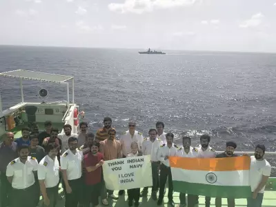 Indian Navy Escorts LPG Carriers to Safety, Crew Expresses Gratitude