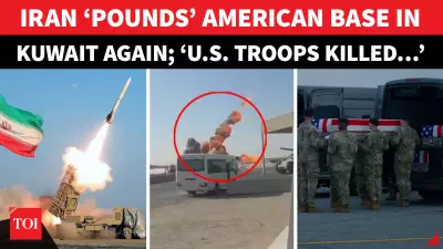 Iran Claims US Troops Killed, Wounded In Missile, Drone Strikes On Kuwait Base