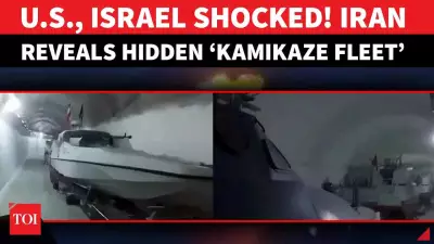 Iran Unveils Secret 'Missile City' with Naval Drones Targeting US Warships