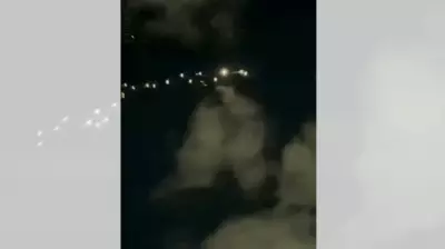 Iranian Cluster Bomb Attack on Israel: Video Shows Submunitions Raining Down