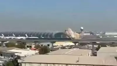 Iranian Drone Attack Strikes Dubai Airport Runway, Global Security Alert