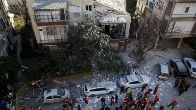 Iranian Missiles Strike Central Israel, Military Confirms Attack