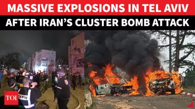 Iran's Cluster Missile Strike Hits Tel Aviv, Breaching Israeli Defenses