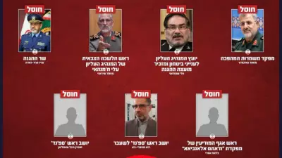 Israel Confirms Killing 7 Top Iranian Security Leaders in Coordinated Strikes