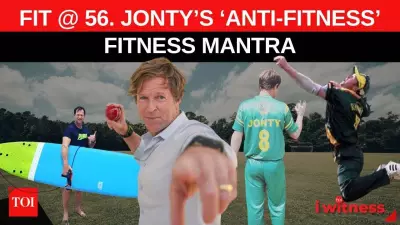Jonty Rhodes' Fitness Secrets: No Sugar, No Diets, Just Movement at 50+