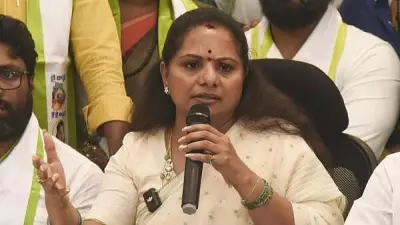 K Kavitha Declares Political Battle Against 'Daddy, Modi, Chinna Modi'