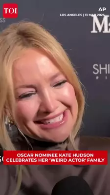 Kate Hudson Reflects on Her Creative Family Bond Ahead of Oscar Nod