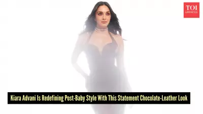Kiara Advani Redefines Post-Maternity Fashion with Daring Chocolate Brown Gown