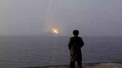 Kim Jong Un Inspects Naval Destroyer, Oversees Missile Test Amid Rising Tensions