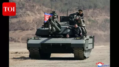 Kim Jong Un's Daughter Drives Tank in Military Drill, Fueling Succession Speculation