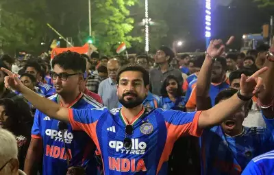 Kolkata Erupts in Early Holi Celebrations After India's T20 World Cup Victory