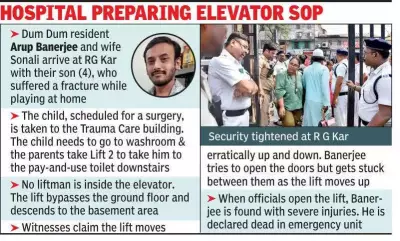 Kolkata Hospital Lift Tragedy: Operator Asleep During Fatal Malfunction, 5 Arrested