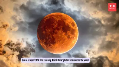 Lunar Eclipse 2026: Stunning Blood Moon Photos and Rare Holi Coincidence
